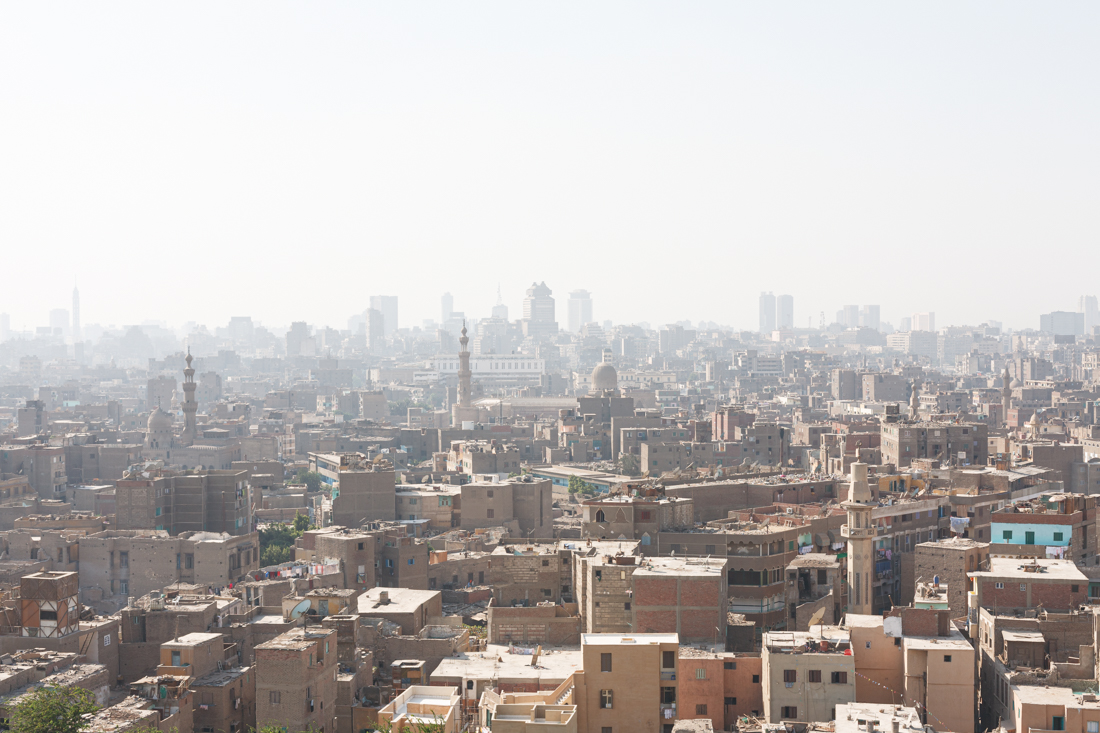 uitzicht op kaïro vanaf al-azhar park